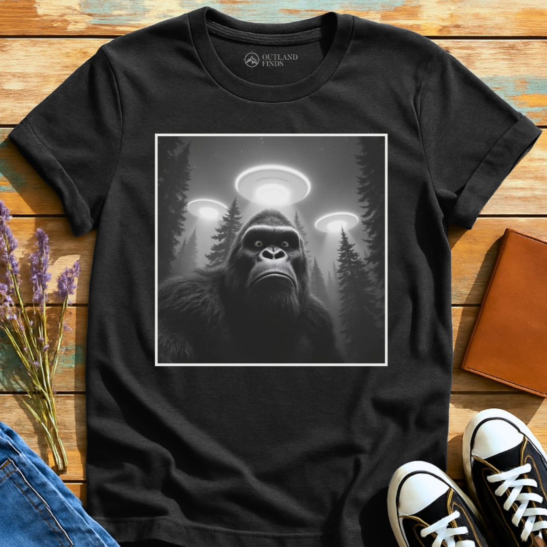 Bigfoot & UFOs T-Shirt