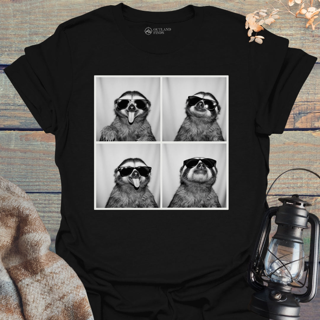 Photo Booth Sloth T-Shirt