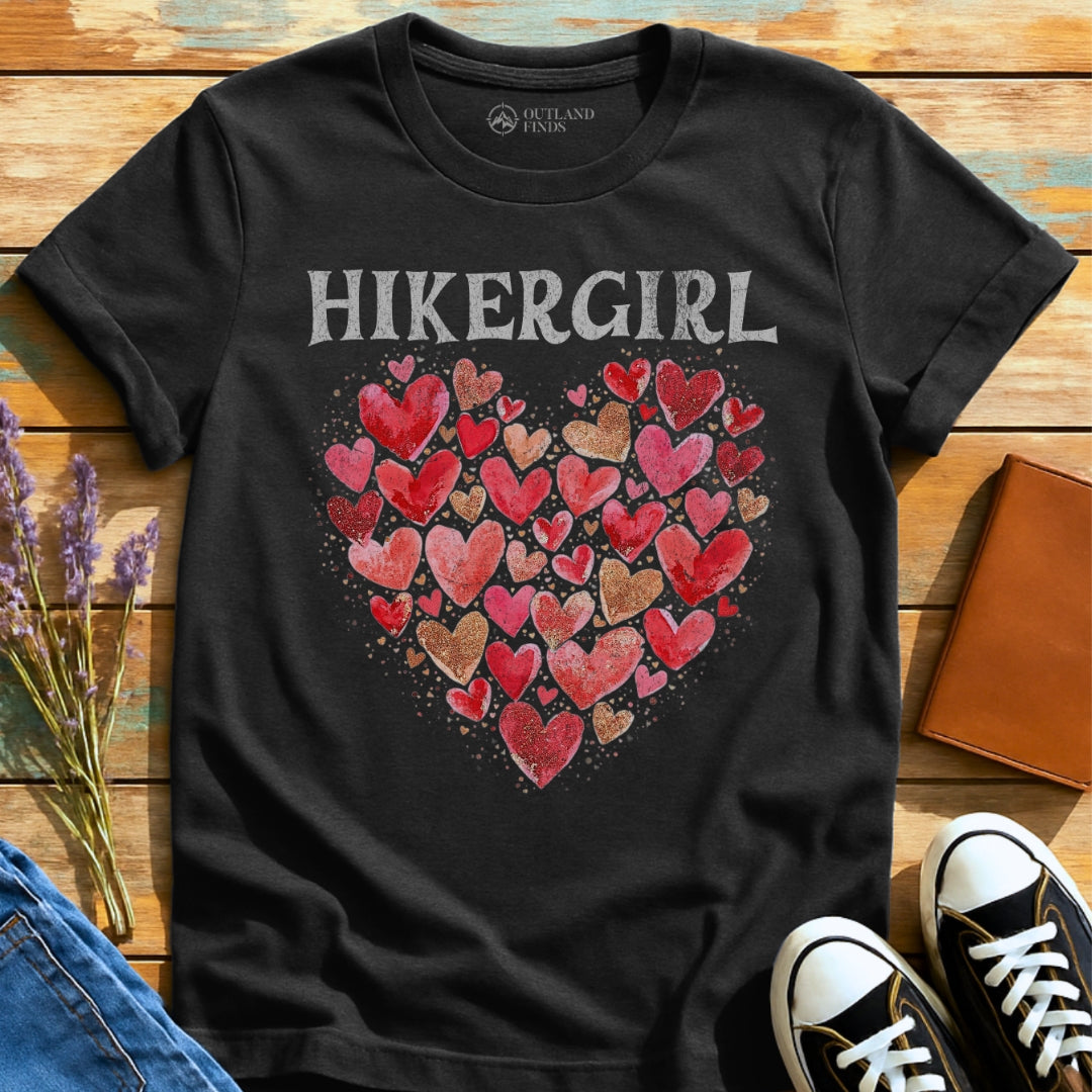 Hikergirl Heart T-Shirt