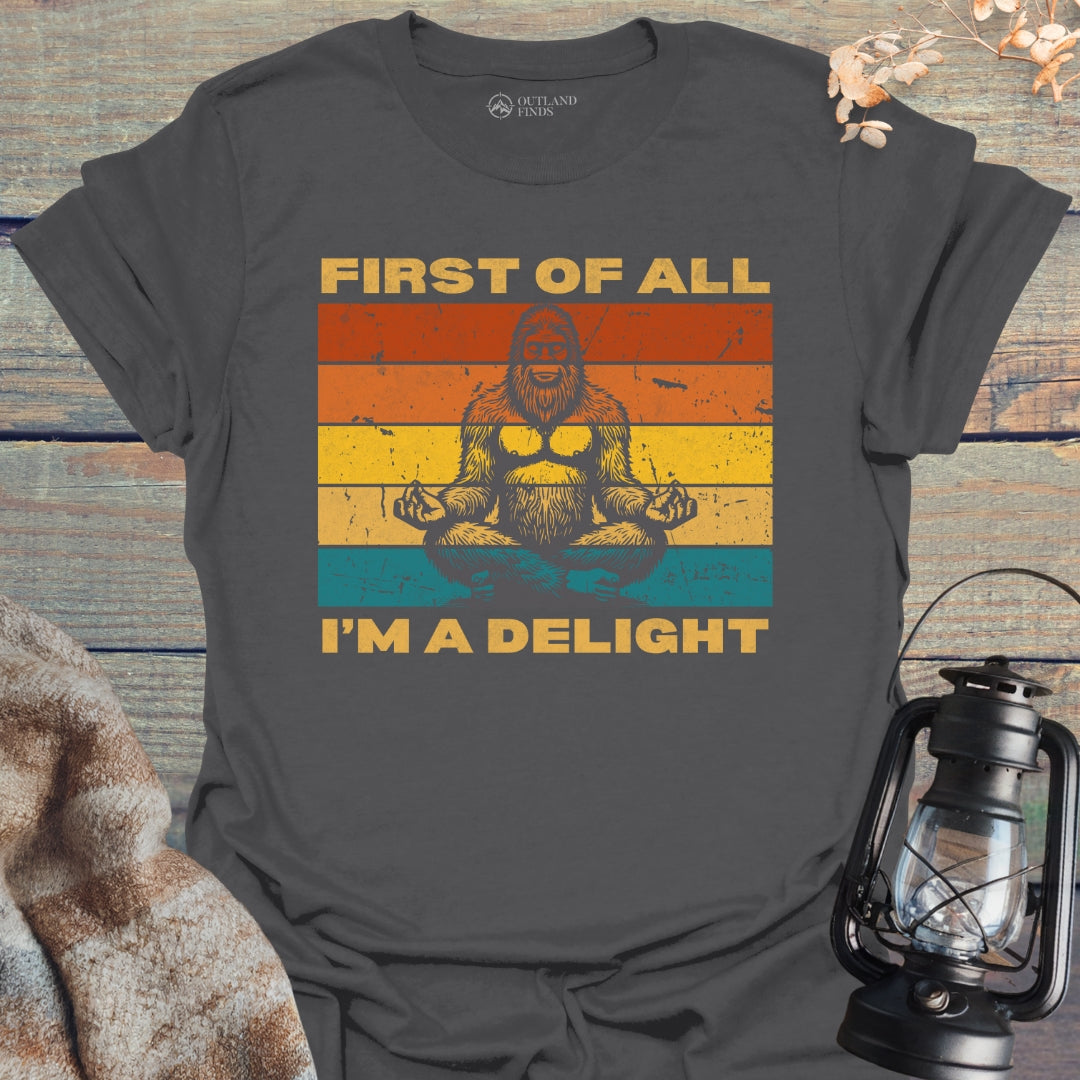 Delight Bigfoot Yoga T-Shirt