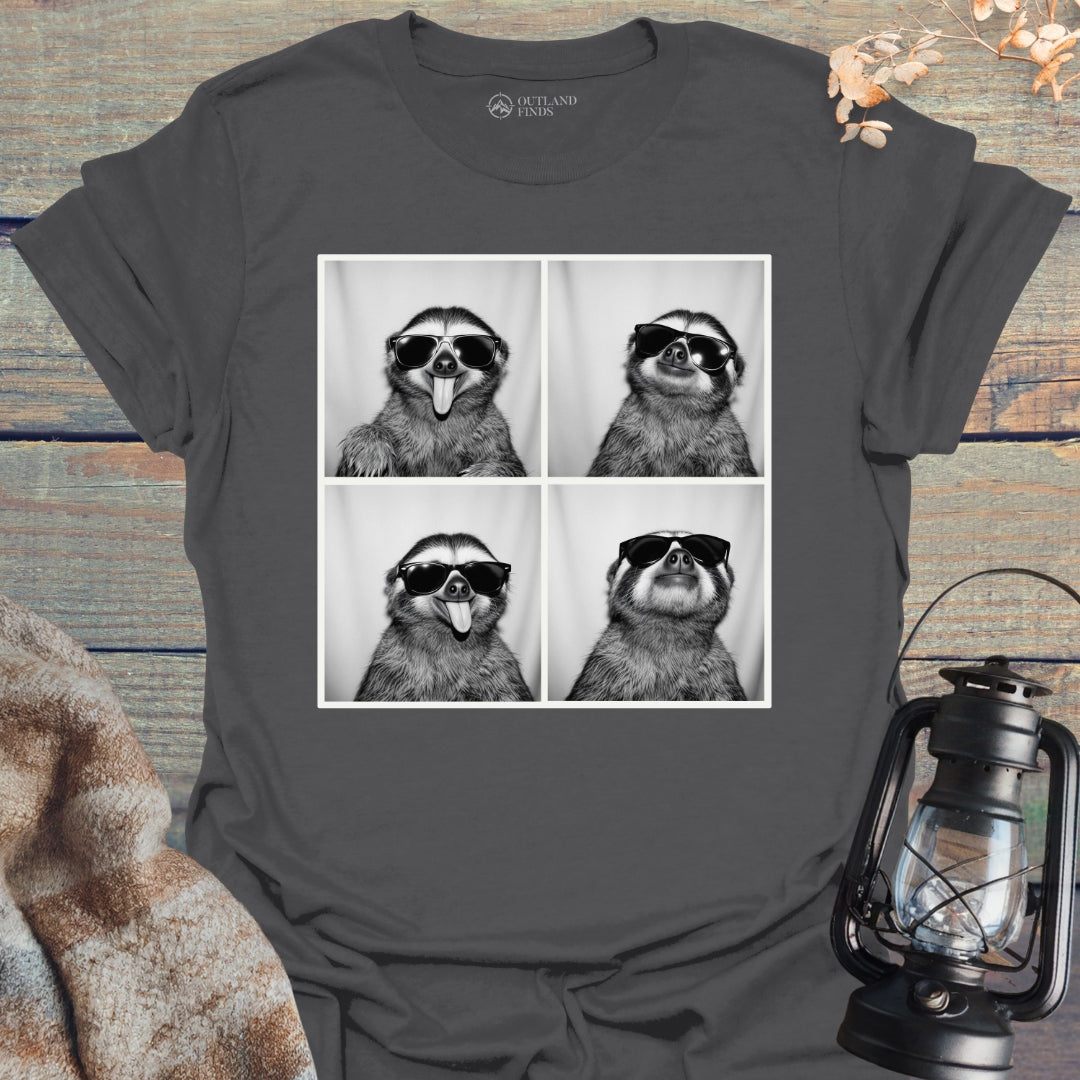 Photo Booth Sloth T-Shirt