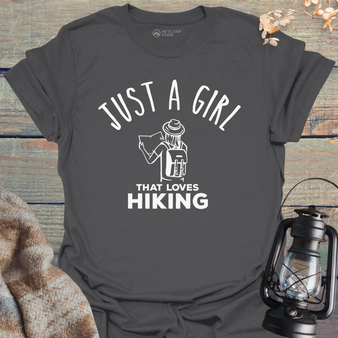 Girl Loves Hiking T-Shirt