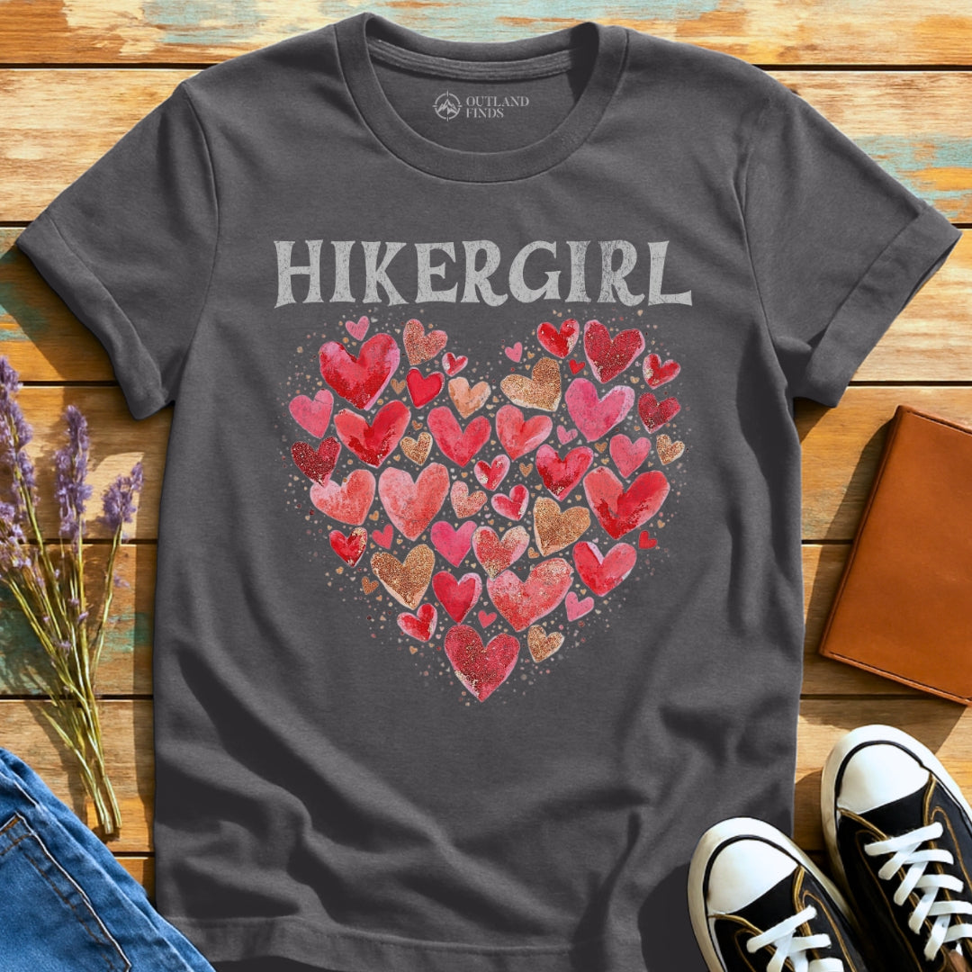 Hikergirl Heart T-Shirt