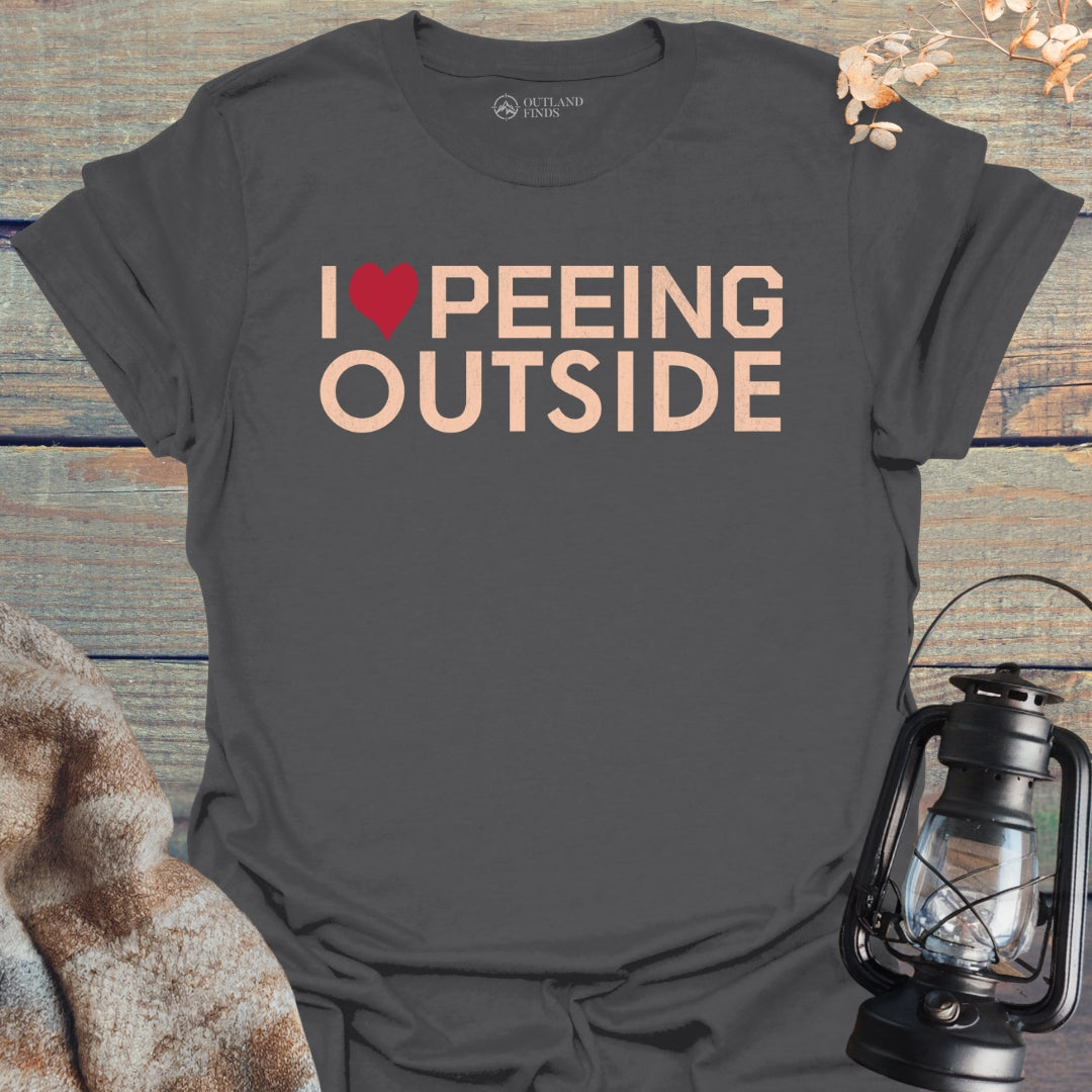 Peeing Outside T-Shirt