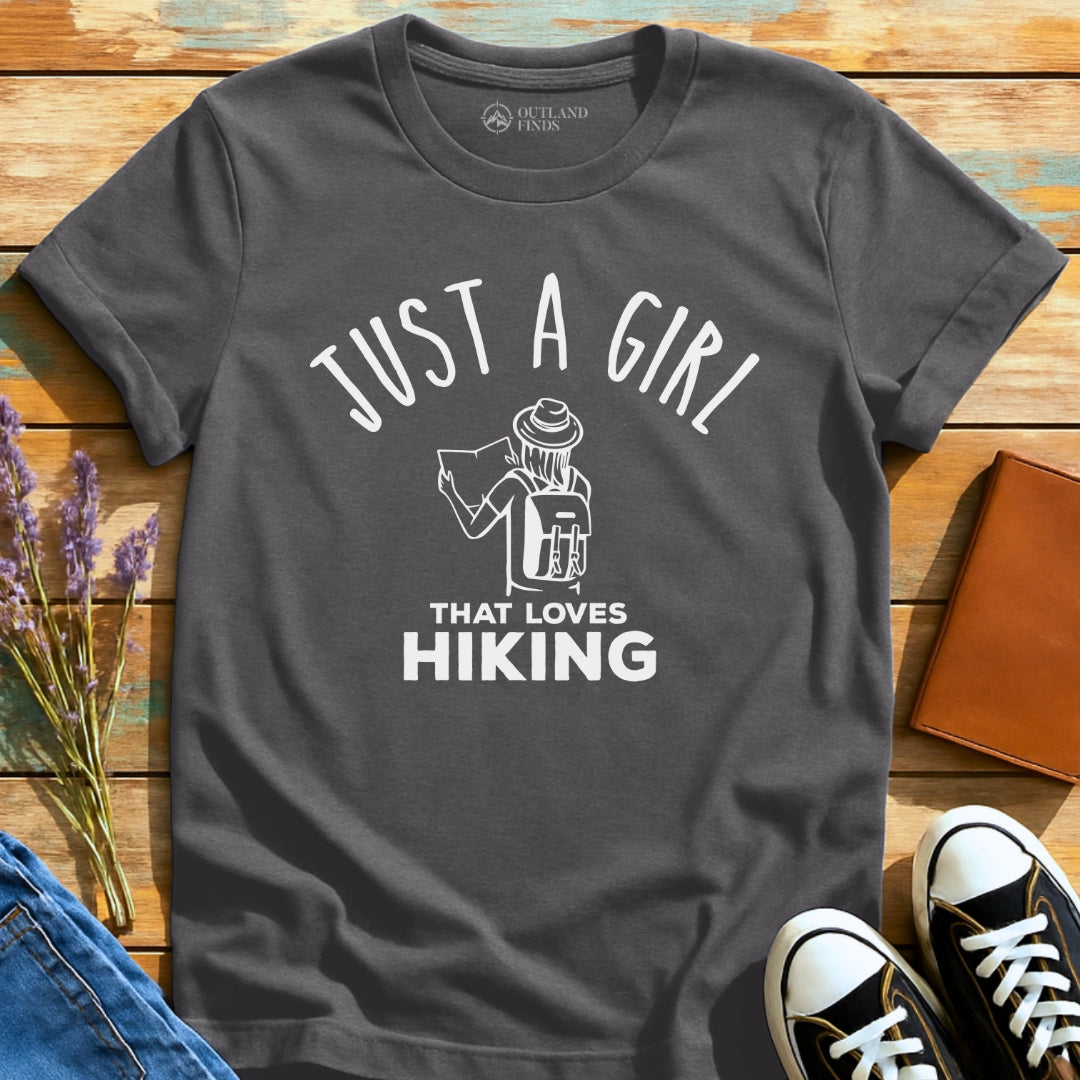 Girl Loves Hiking T-Shirt