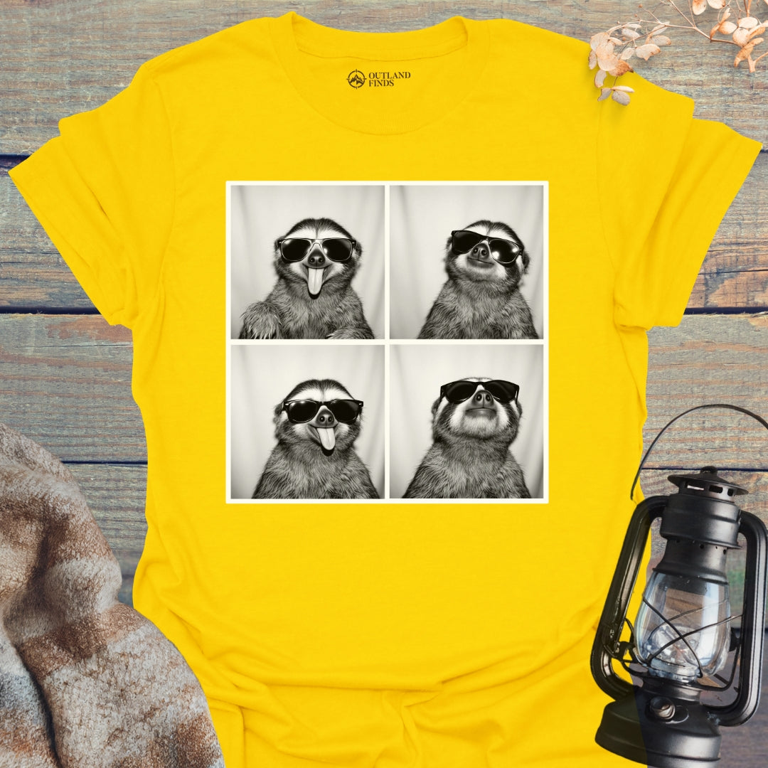 Photo Booth Sloth T-Shirt