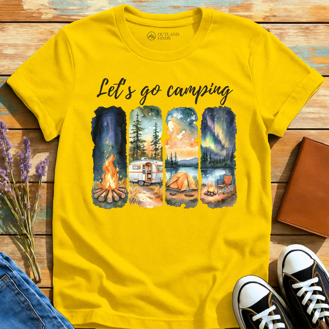 Let's Go Camping T-Shirt