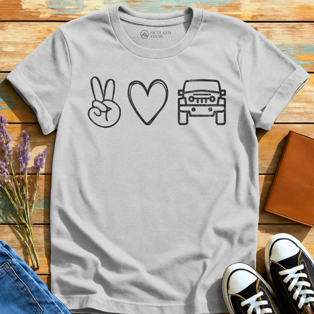 Peace Love Ride T-Shirt