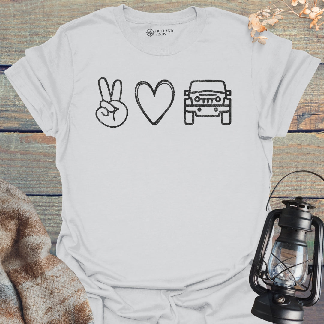 Peace Love Ride T-Shirt