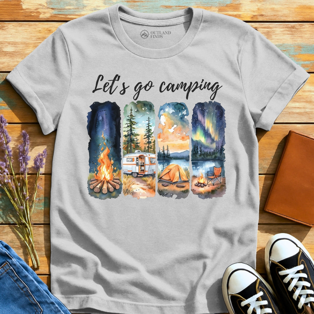 Let's Go Camping T-Shirt