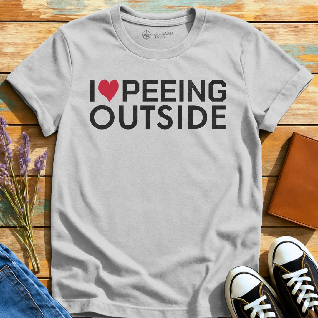 Peeing Outside T-Shirt