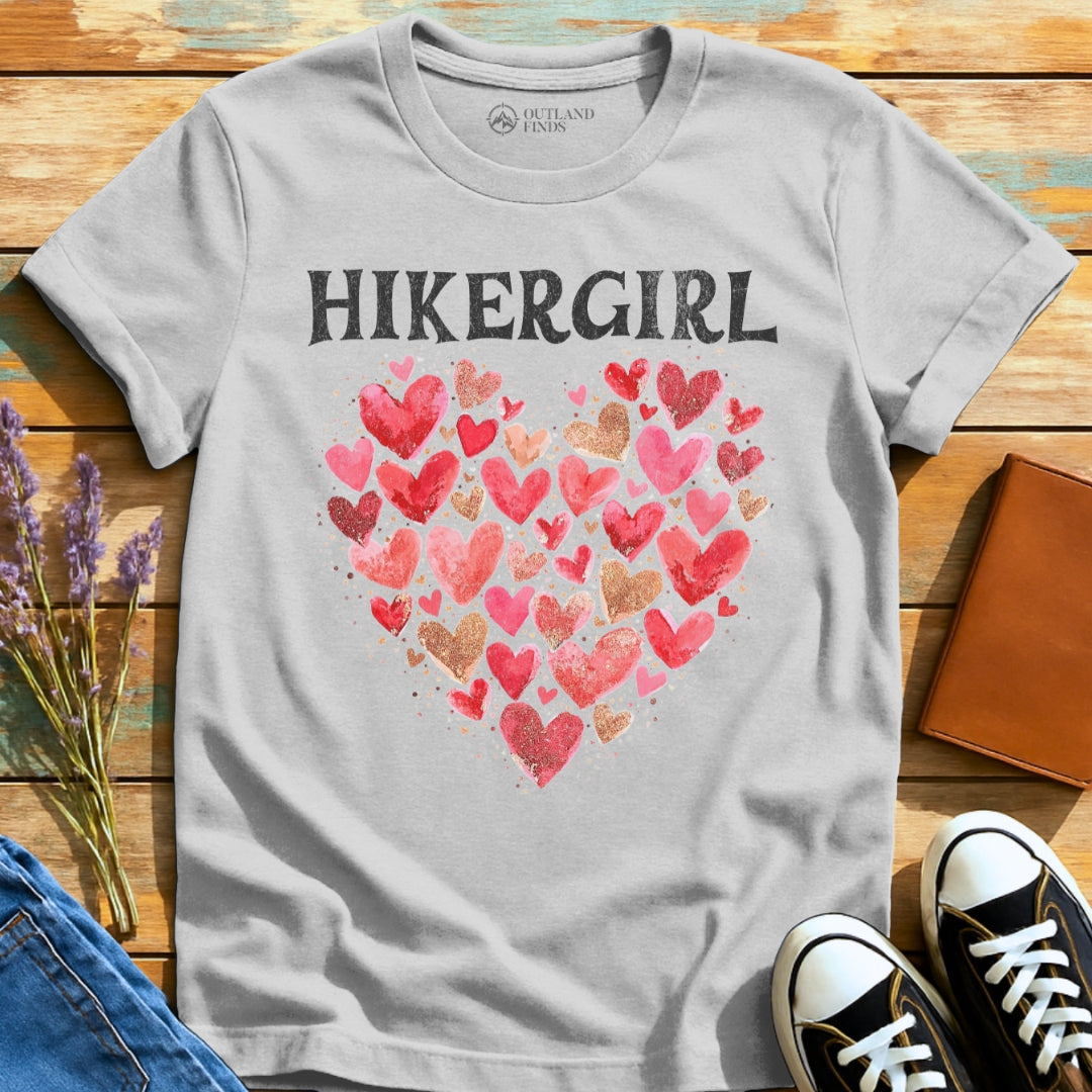 Hikergirl Heart T-Shirt
