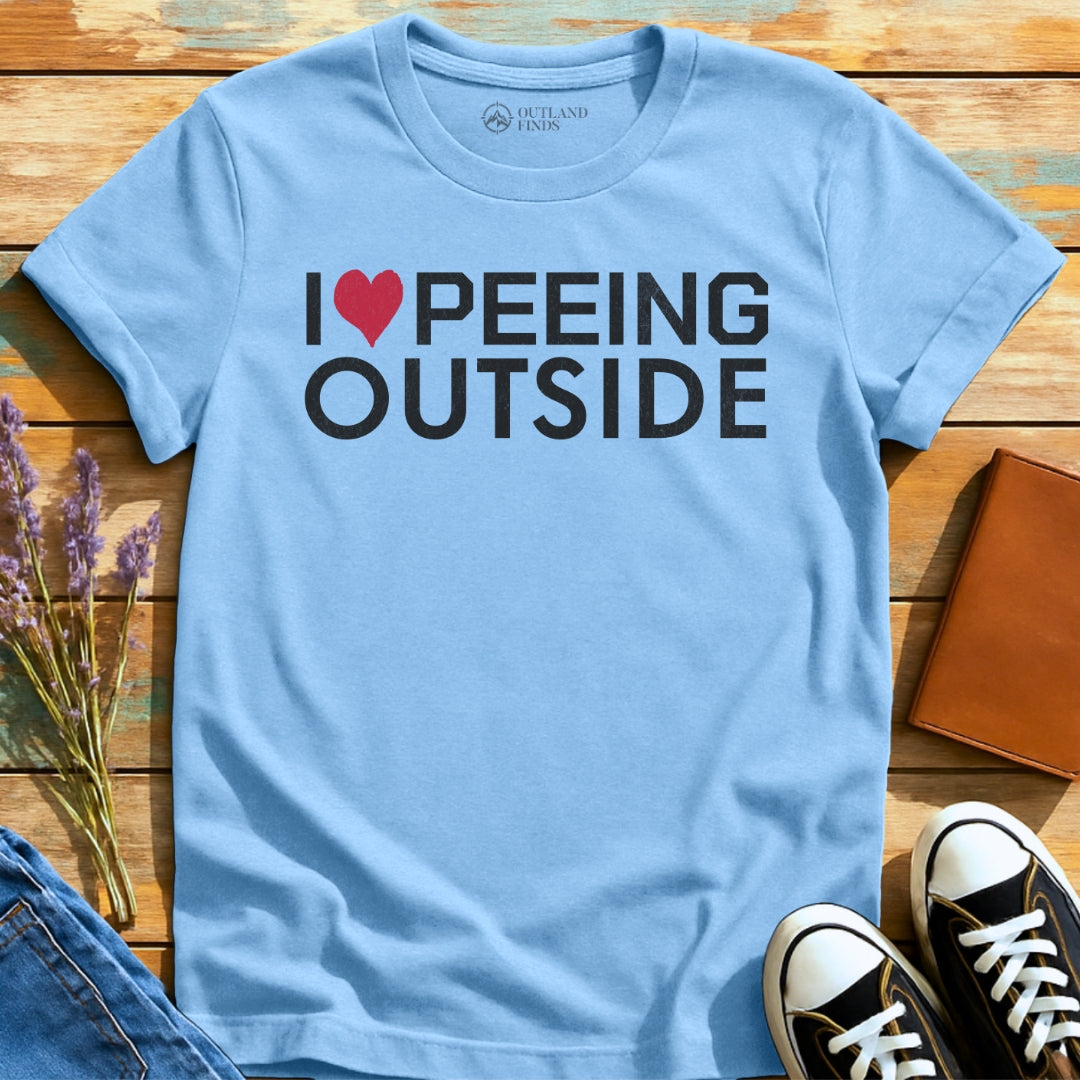 Peeing Outside T-Shirt