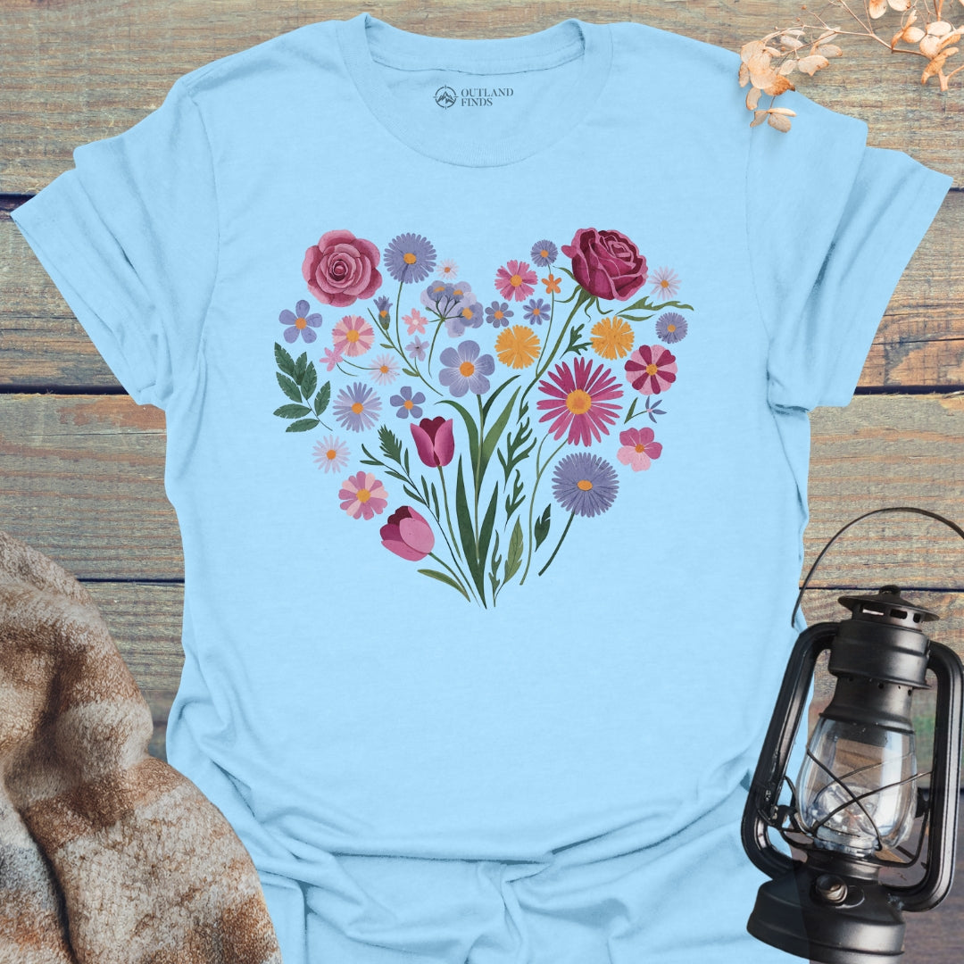Heart of Flowers T-Shirt