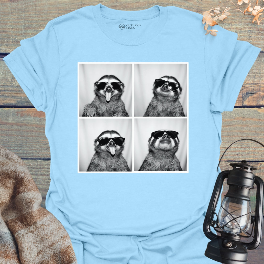 Photo Booth Sloth T-Shirt