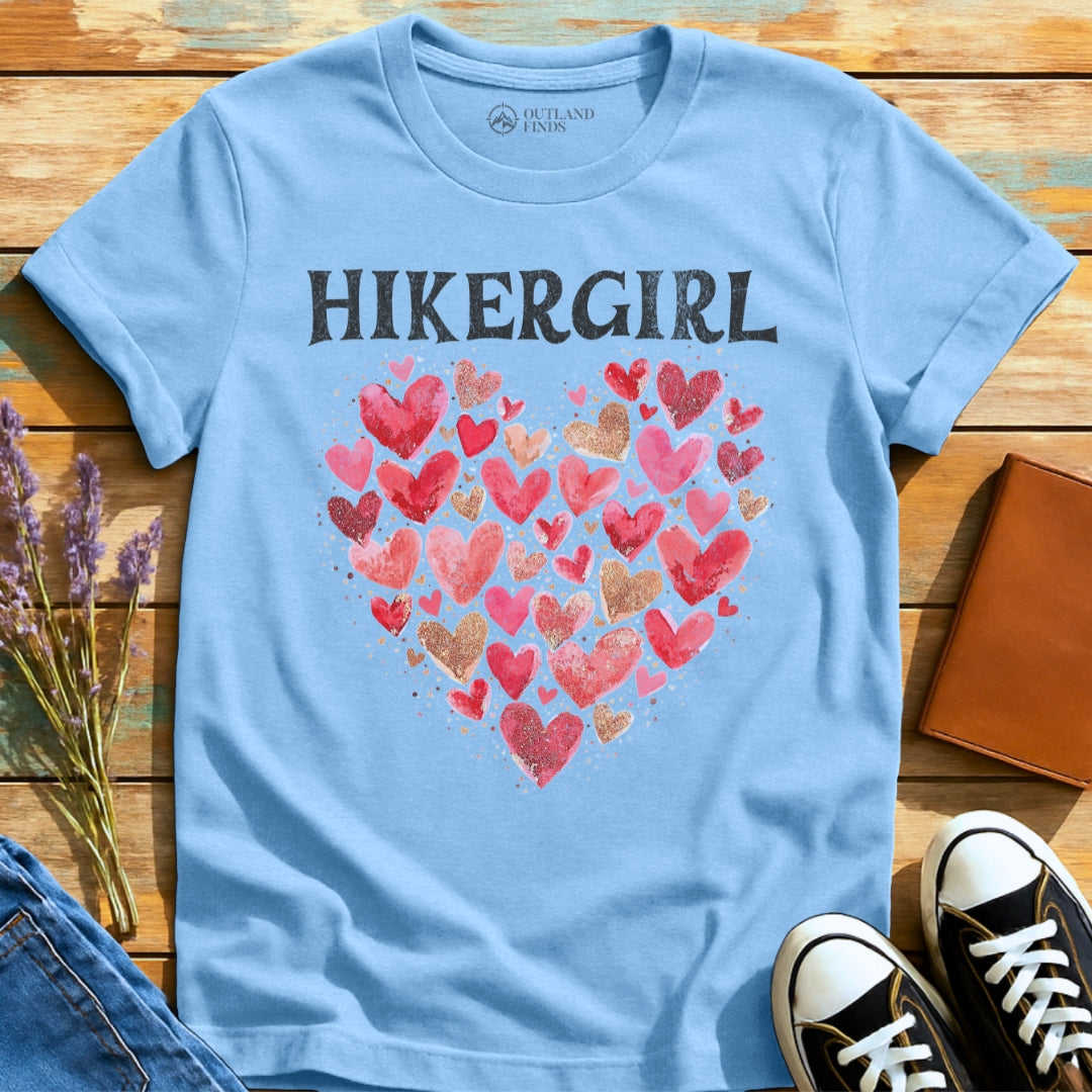 Hikergirl Heart T-Shirt