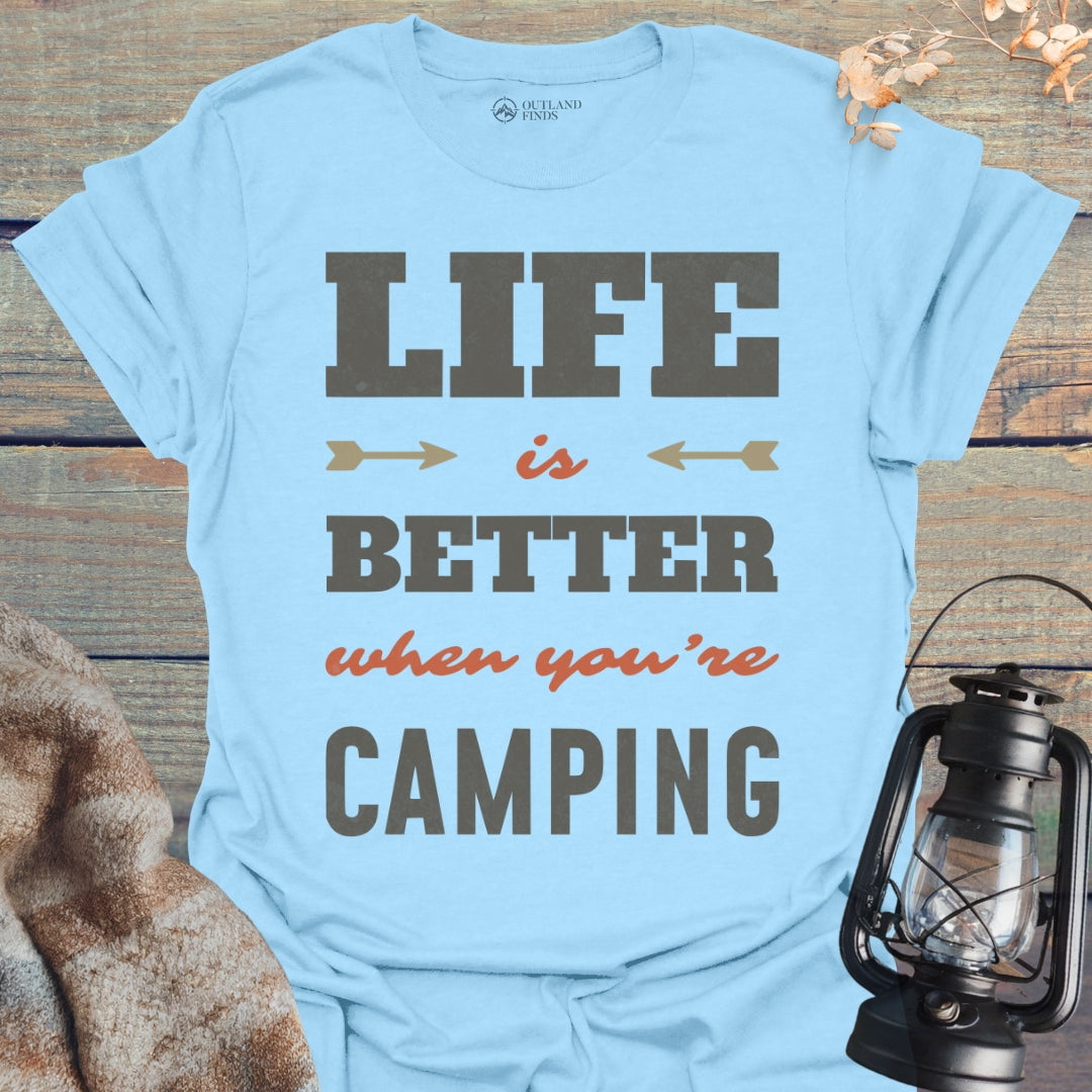 When Camping T-Shirt