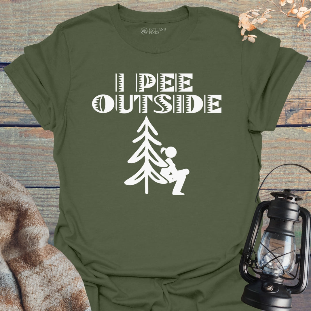 I Pee Outside T-Shirt