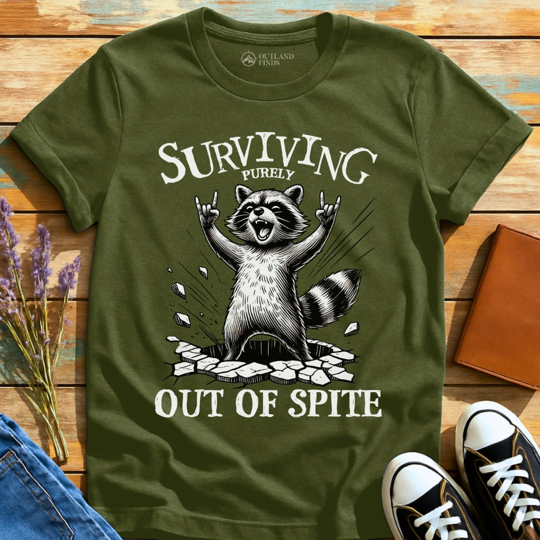 Surviving Raccoon T-Shirt