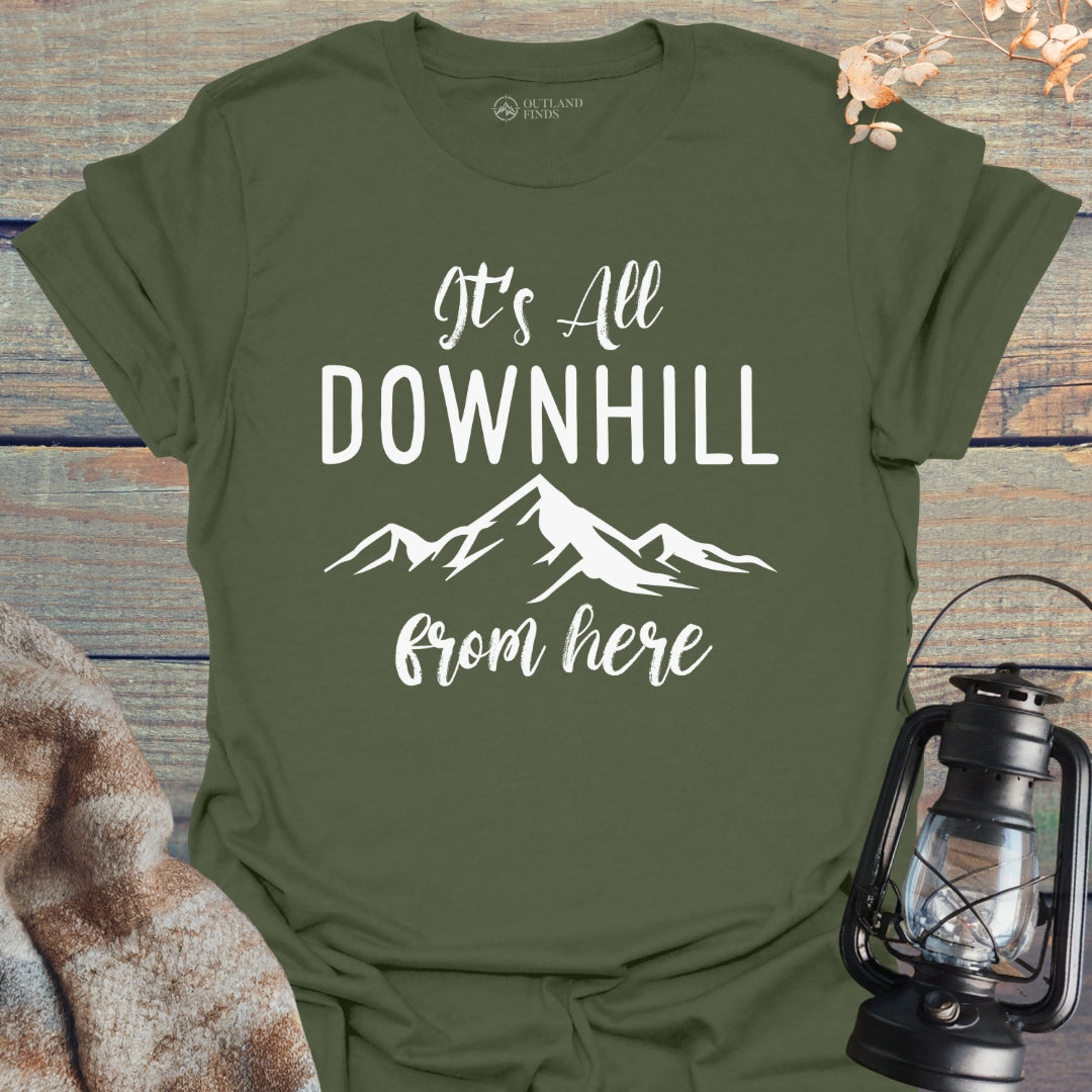 It's Downhill T-Shirt