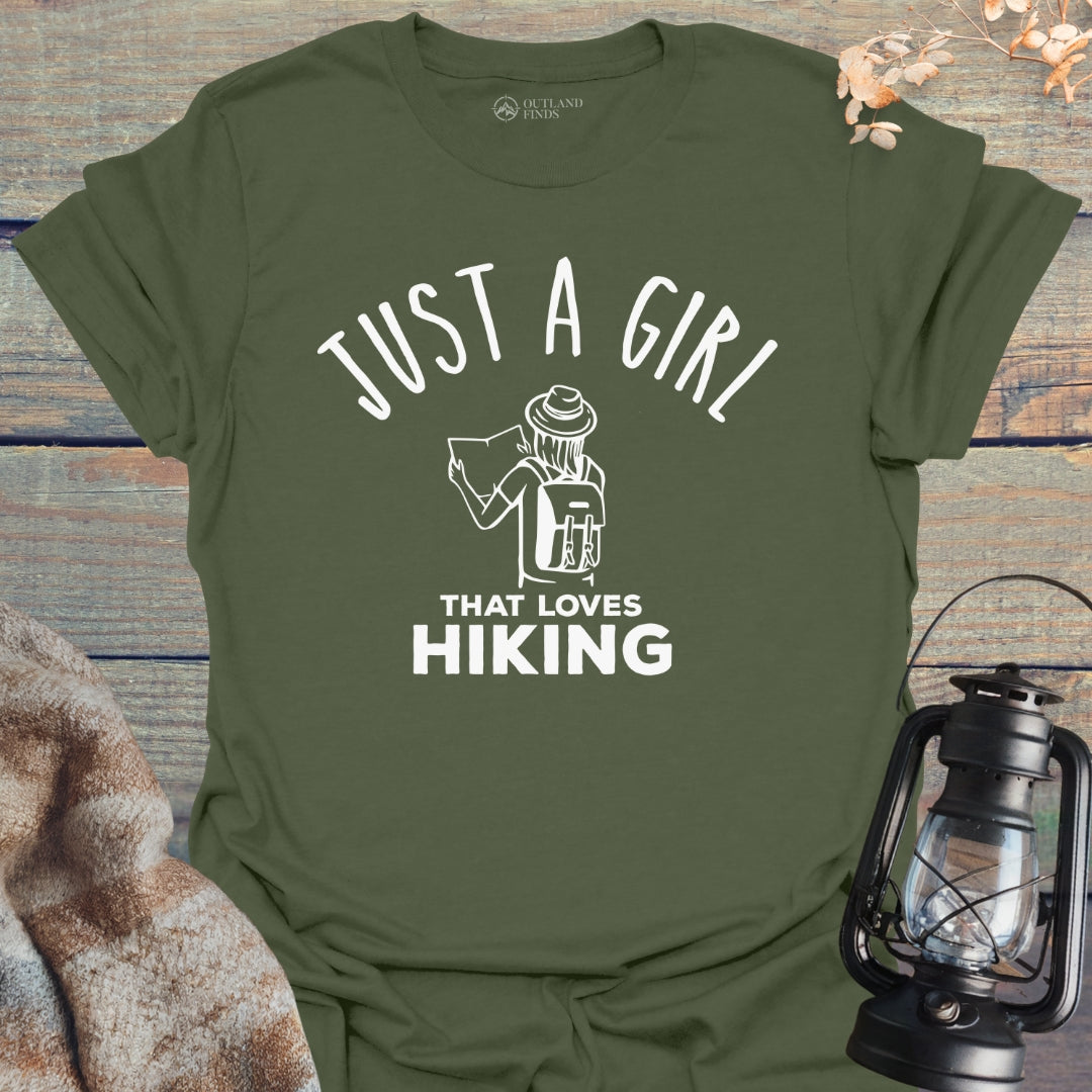 Girl Loves Hiking T-Shirt
