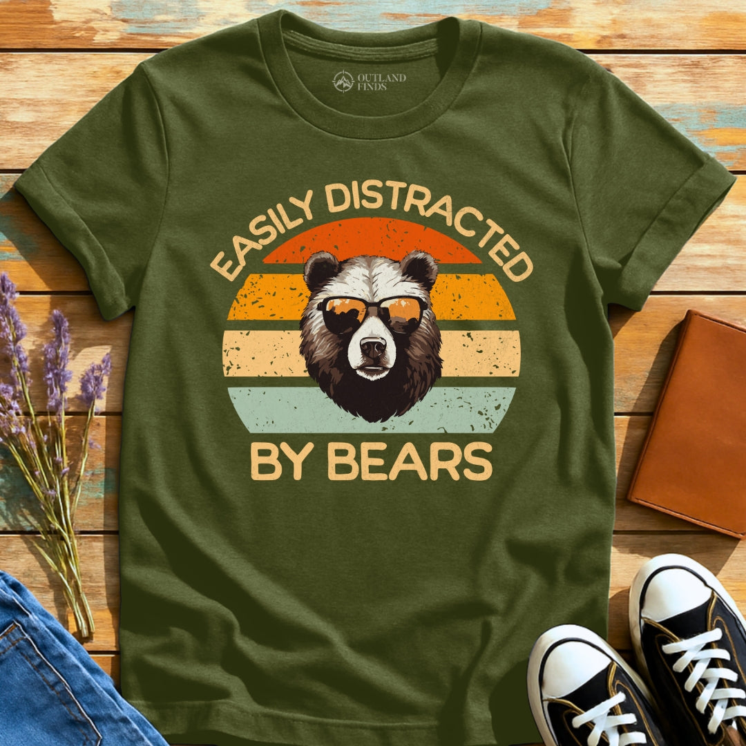 Distracted by Bears T-Shirt