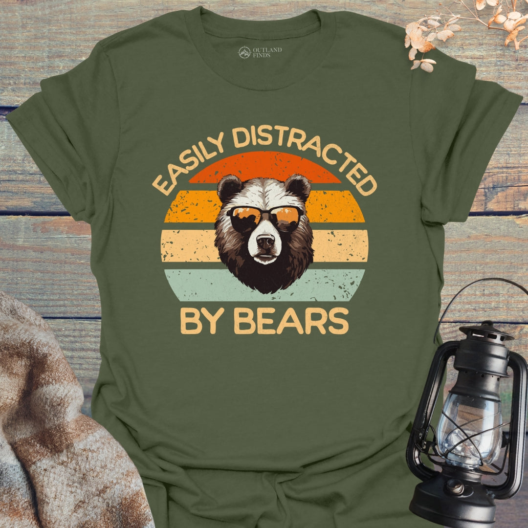 Distracted by Bears T-Shirt