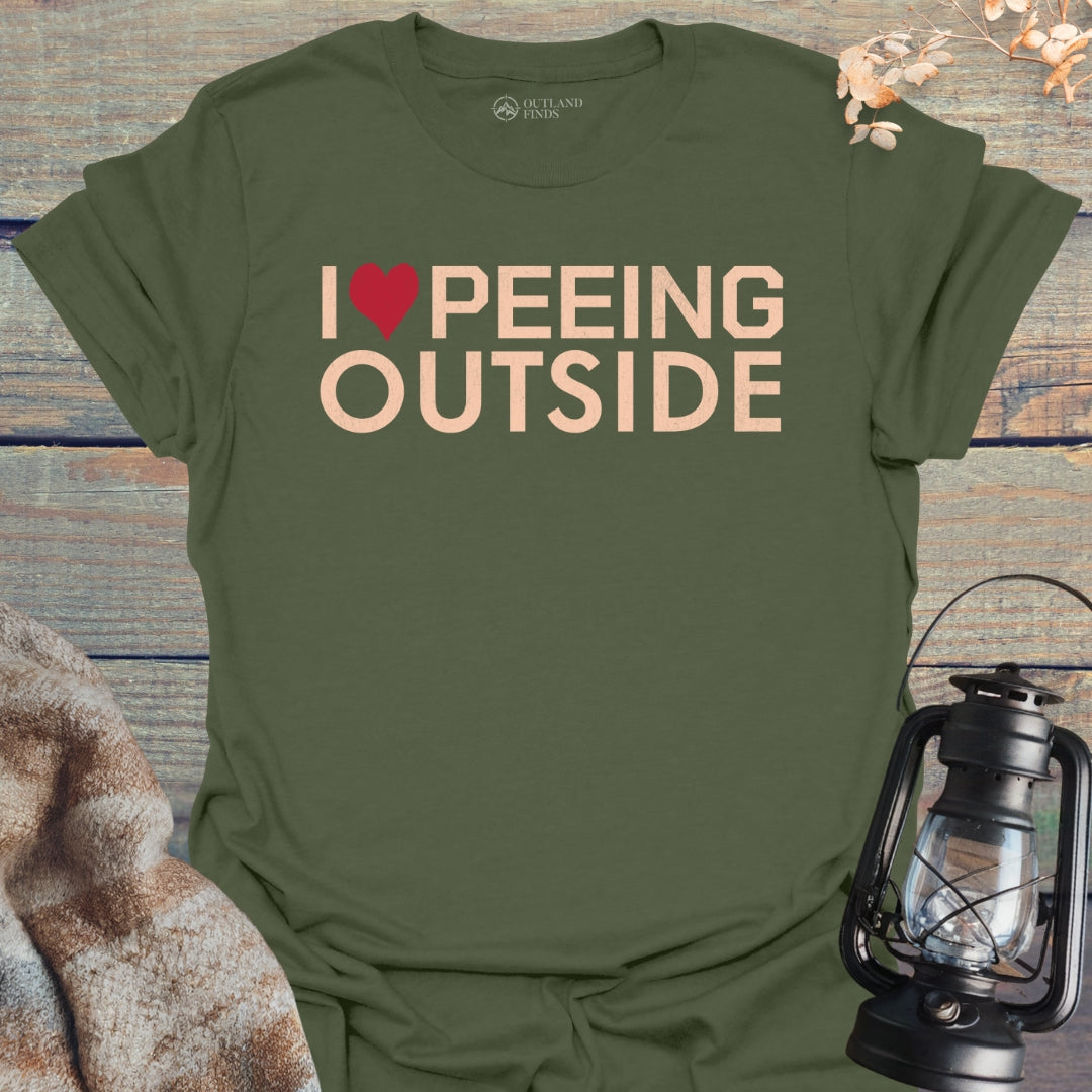 Peeing Outside T-Shirt