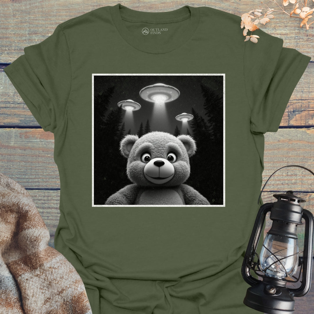 Teddy UFO Selfie T-Shirt