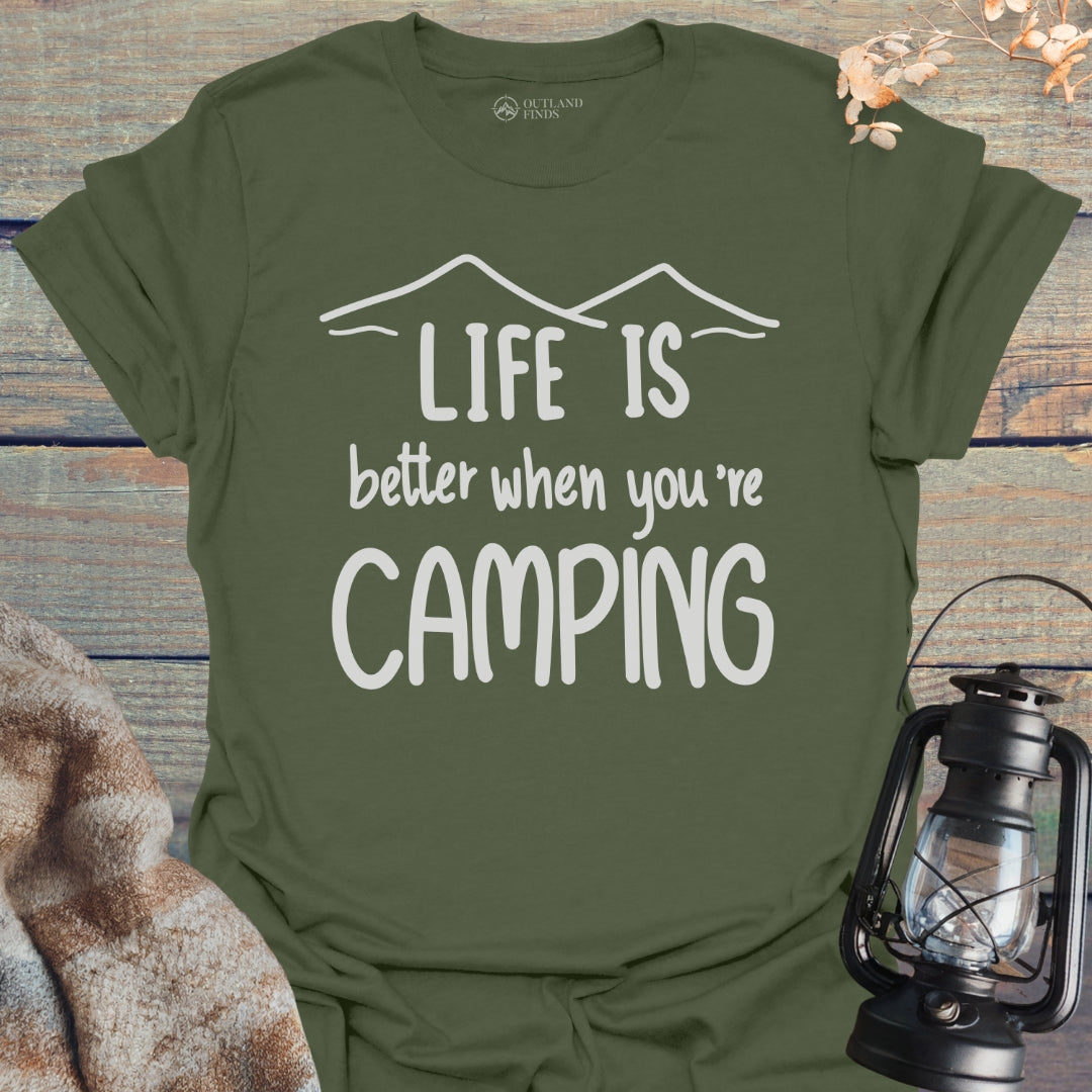 Better When Camping T-Shirt