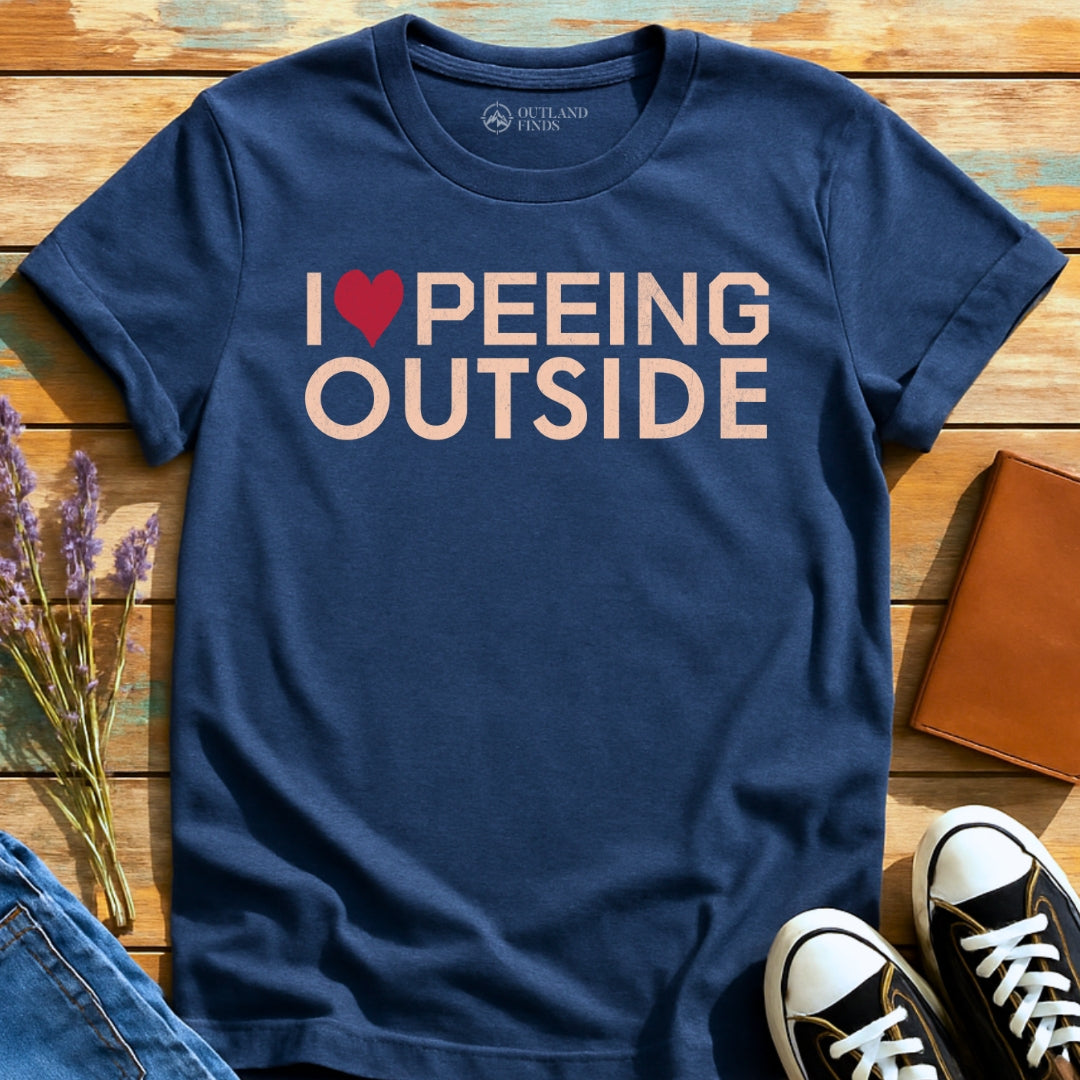 Peeing Outside T-Shirt