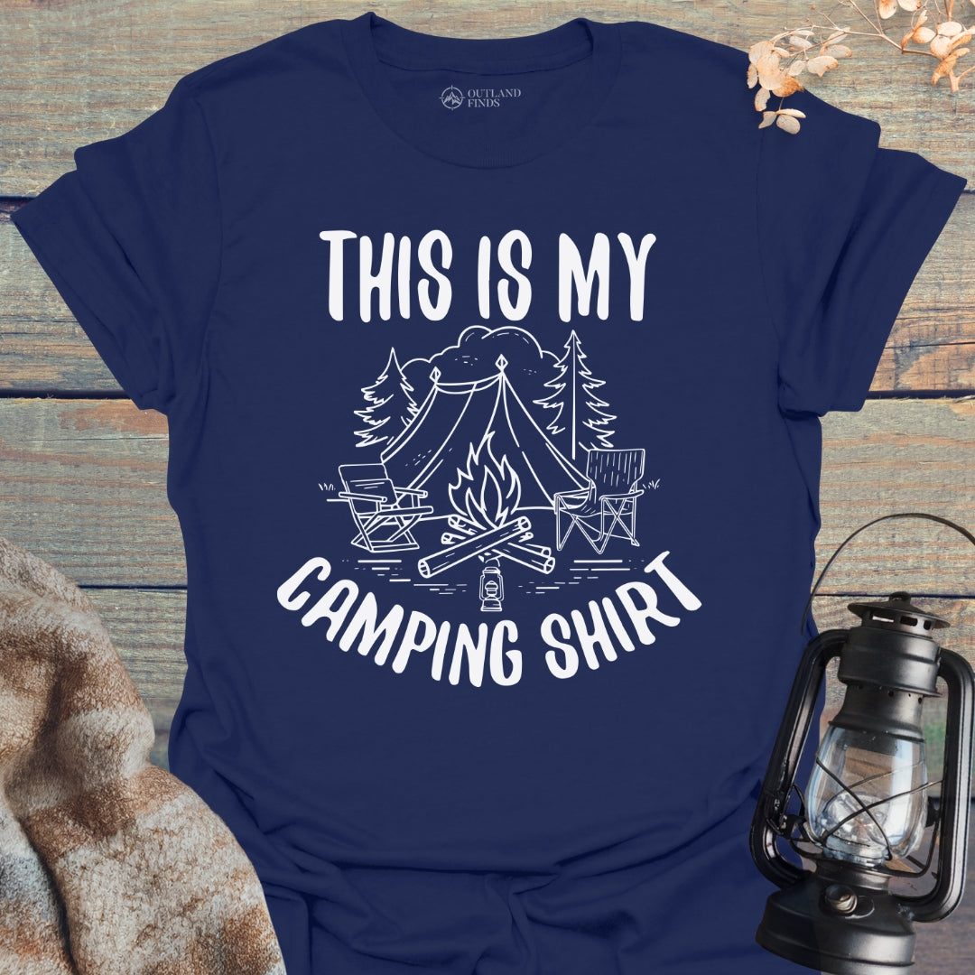 Camping Shirt T-Shirt