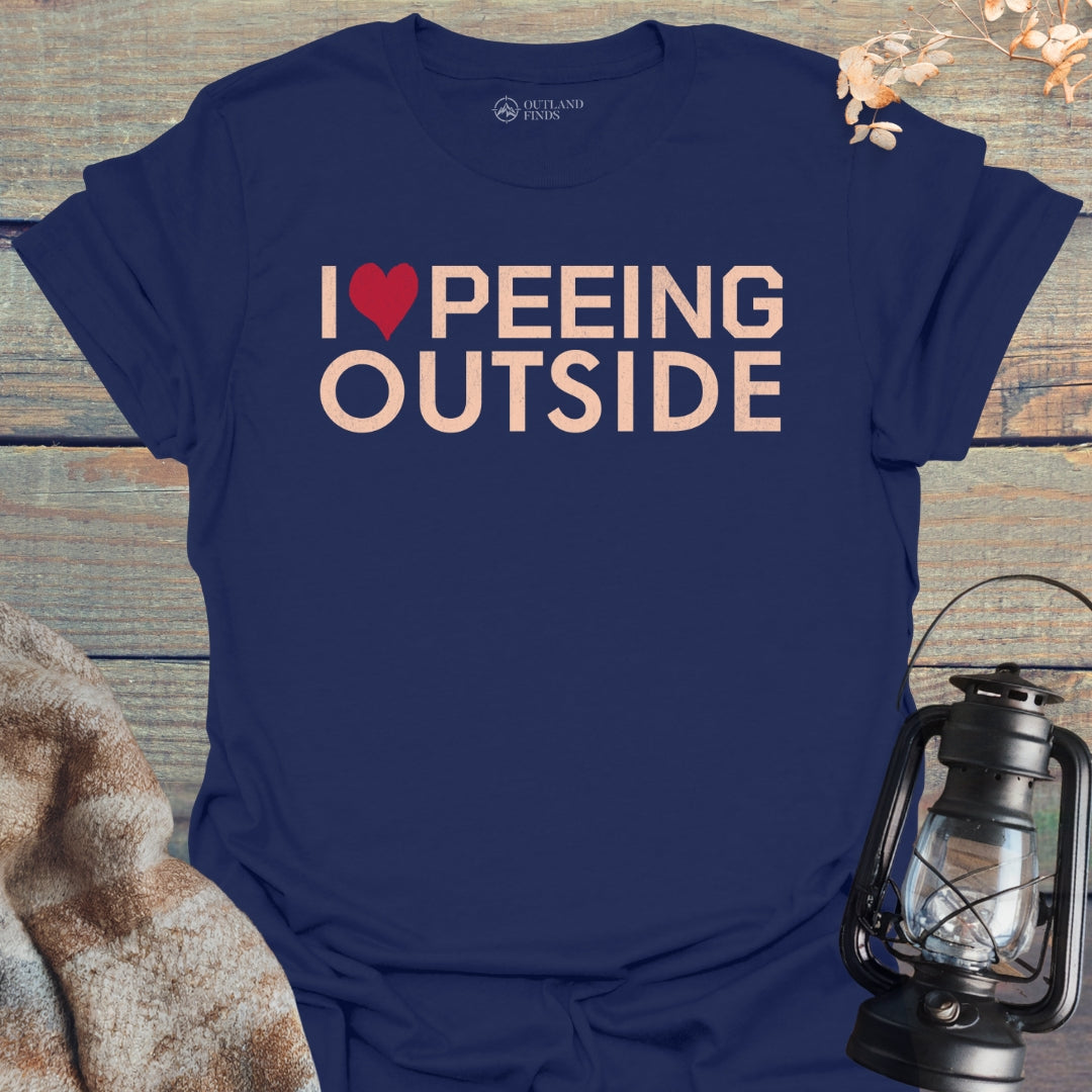 Peeing Outside T-Shirt