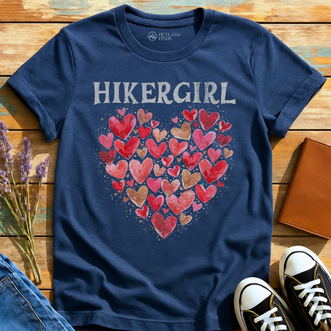 Hikergirl Heart T-Shirt