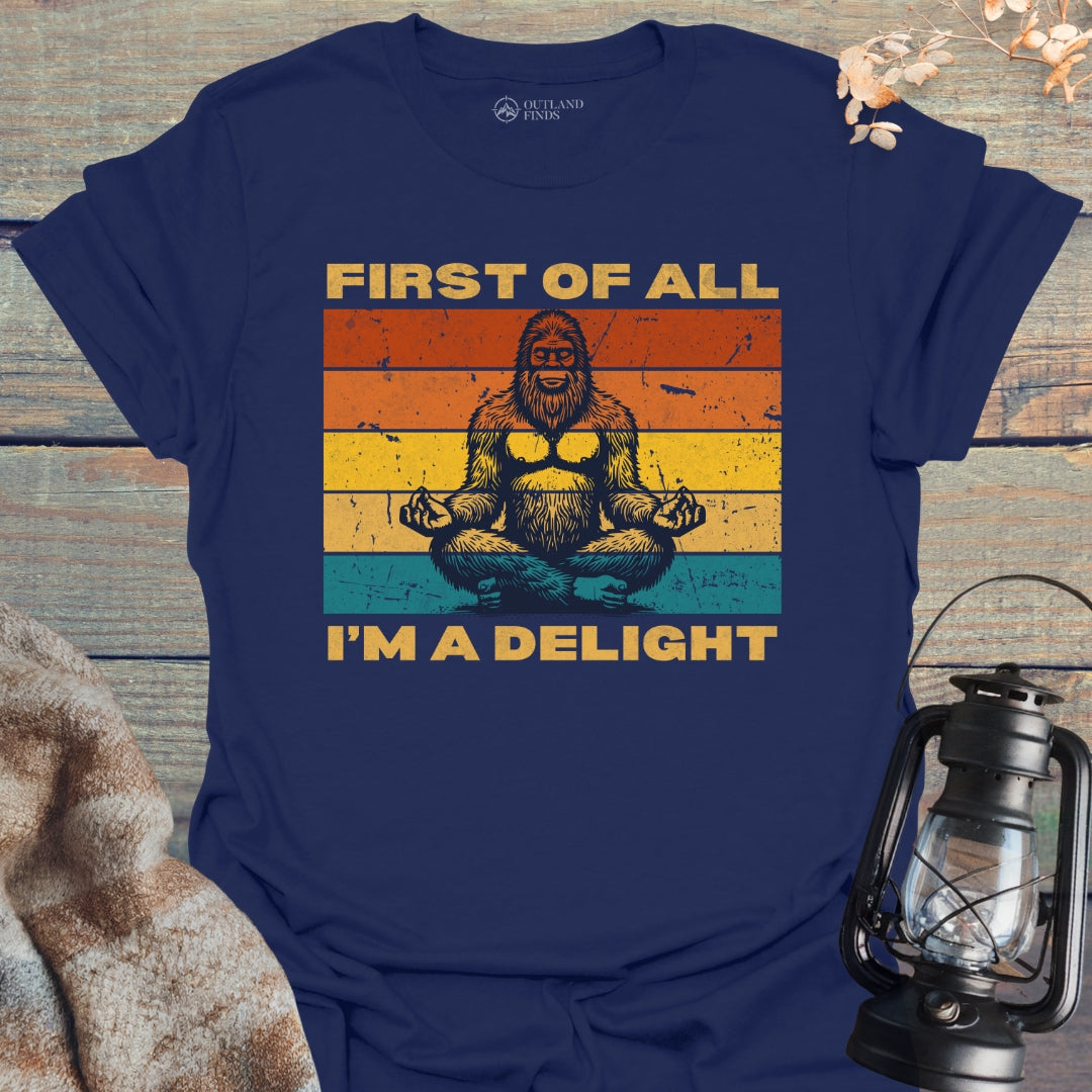 Delight Bigfoot Yoga T-Shirt