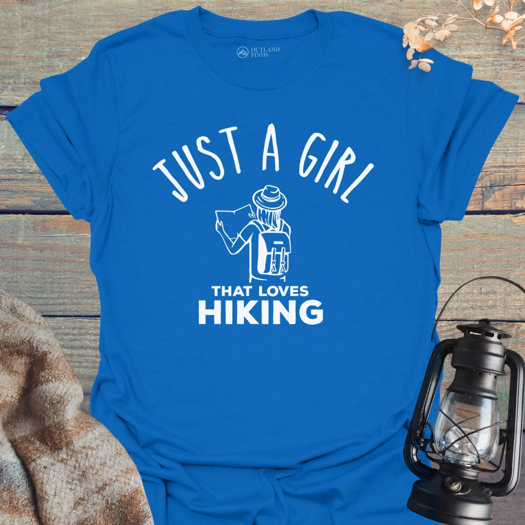 Girl Loves Hiking T-Shirt