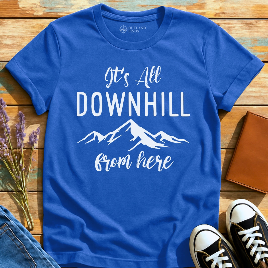 It's Downhill T-Shirt