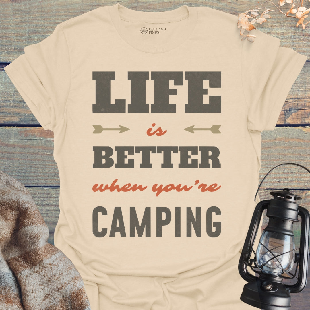 When Camping T-Shirt