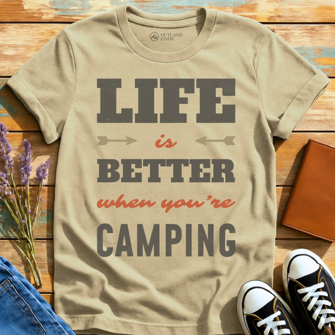 When Camping T-Shirt