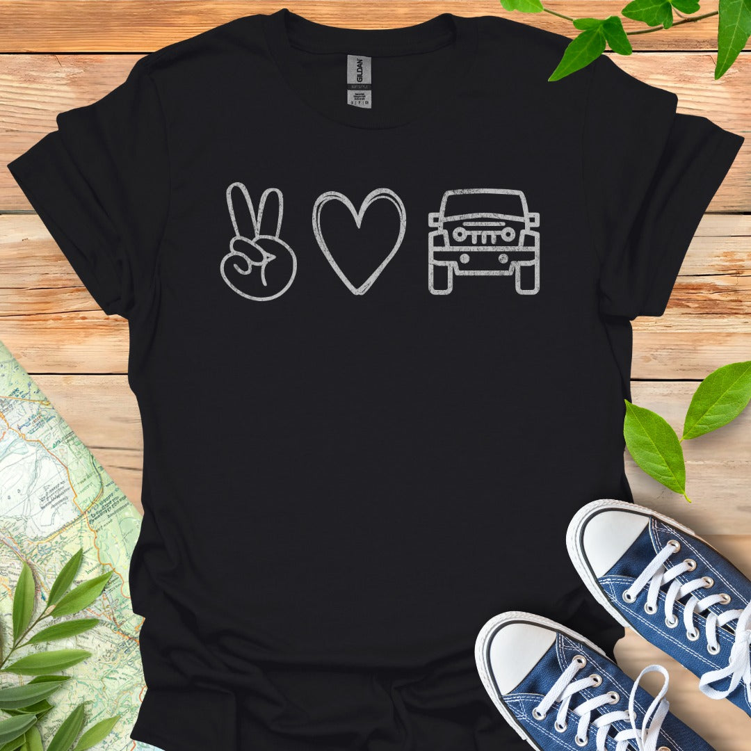 Peace Love Ride T-Shirt