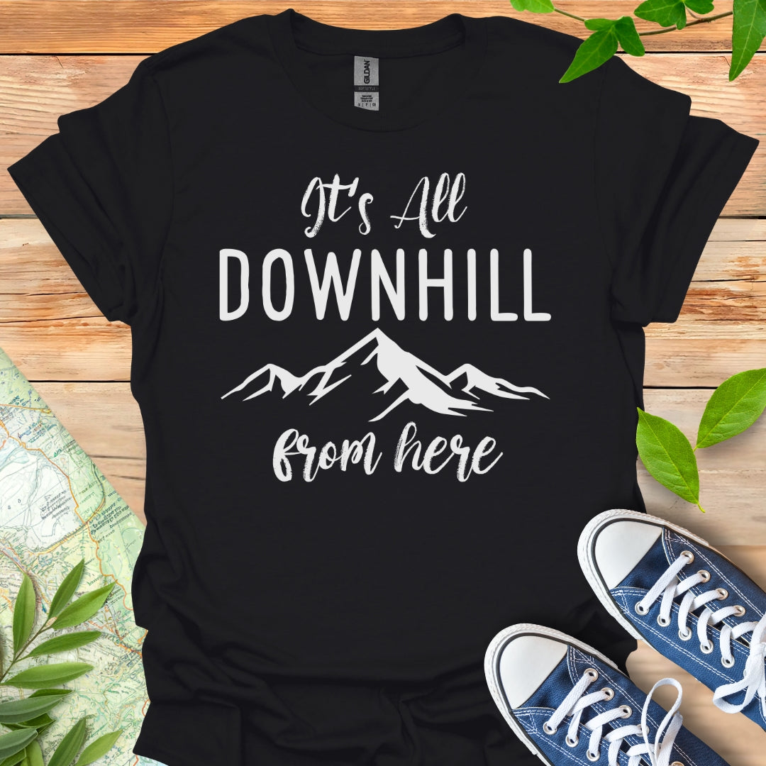 It's Downhill T-Shirt