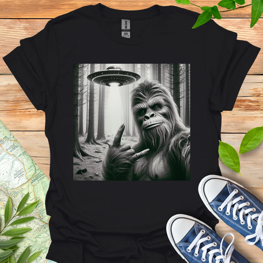 Bigfoot Selfie T-Shirt