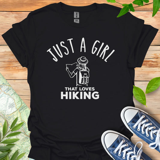 Girl Loves Hiking T-Shirt