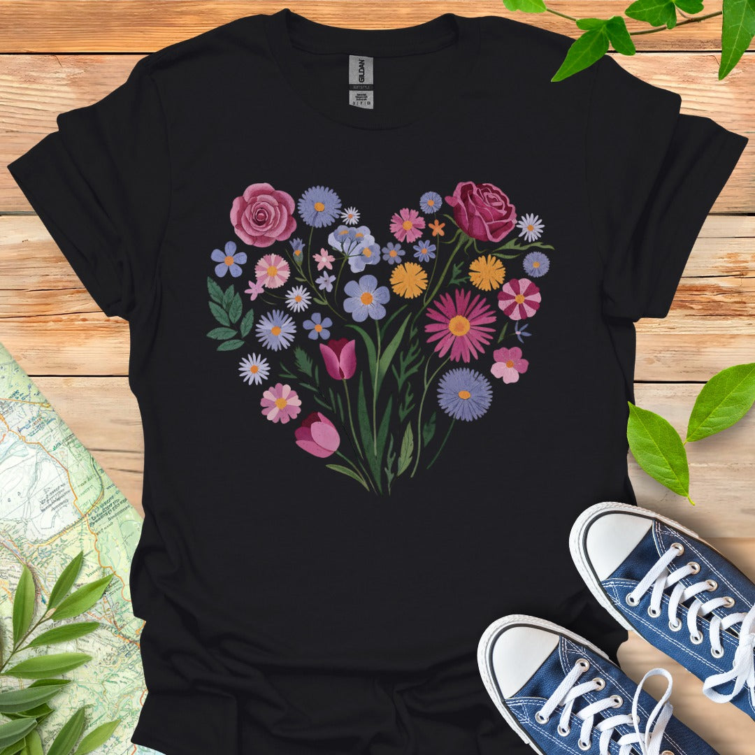 Heart of Flowers T-Shirt