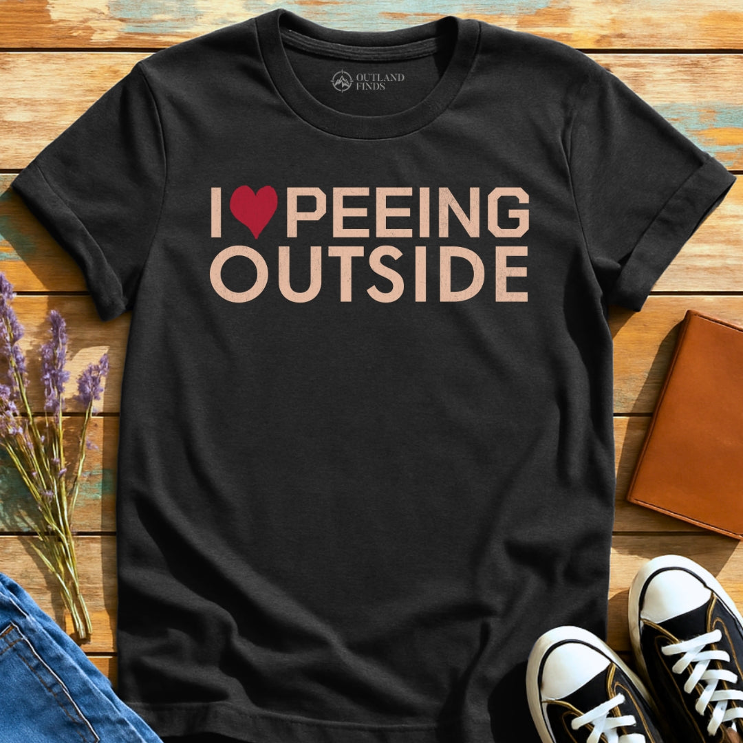 Peeing Outside T-Shirt