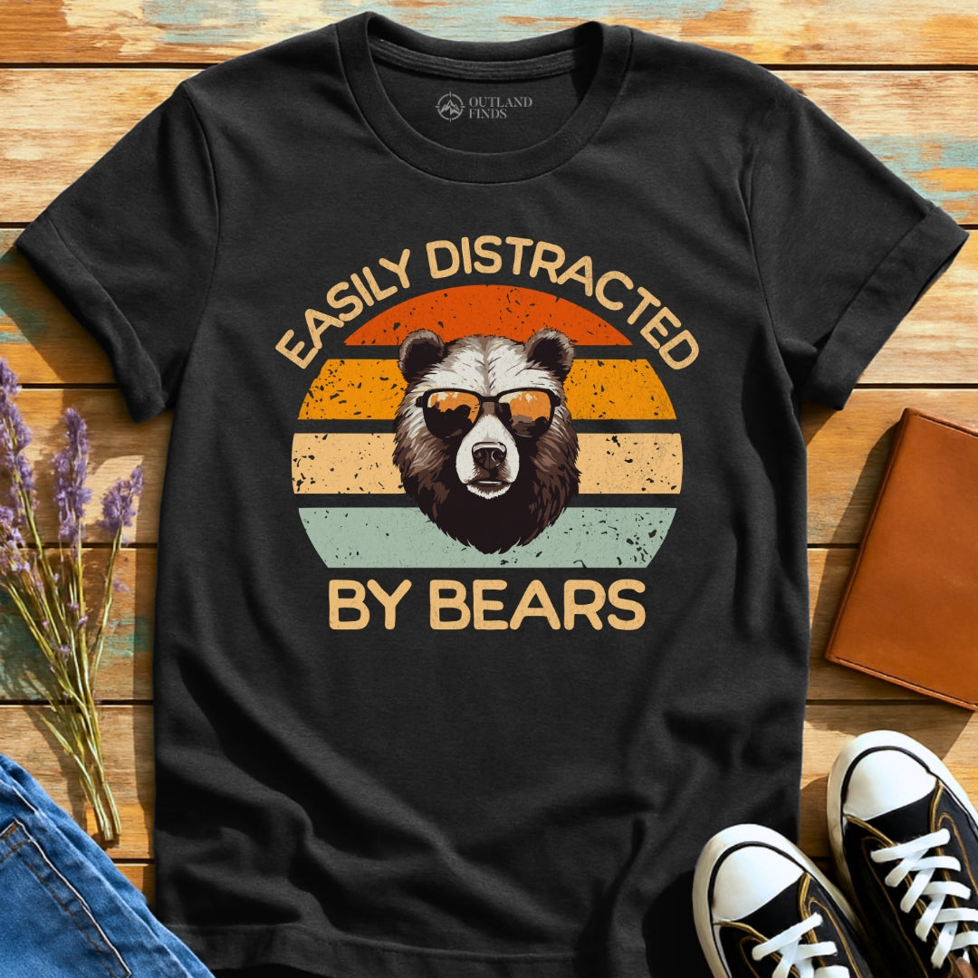 Distracted by Bears T-Shirt