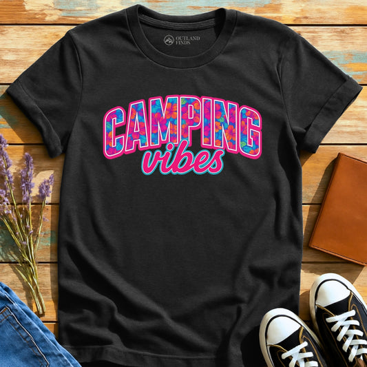 Floral Camping Vibes T-Shirt