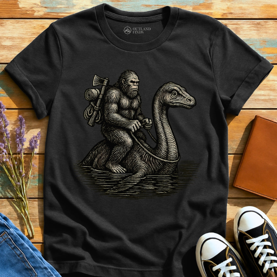 Bigfoot Loch Ness T-Shirt