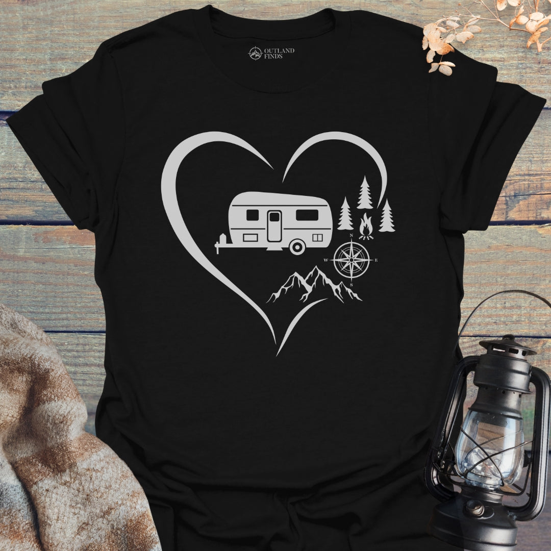 Heart Camping T-Shirt
