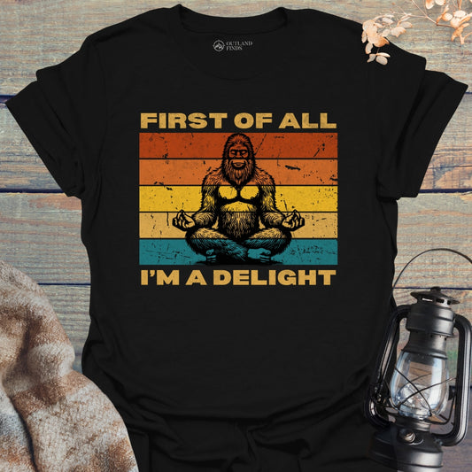 Delight Bigfoot Yoga T-Shirt